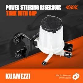 KUAMZEEI 603-938 Power Steering Reservoir/Tank with Cap and Bracket for Toyota Highlander 2001 2002 2003 2004 2005 2006 2007 2008 Replaces#4436048030