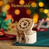 ROKR 3D Wooden Puzzle Mechanical Treasure Box Model DIY Brain