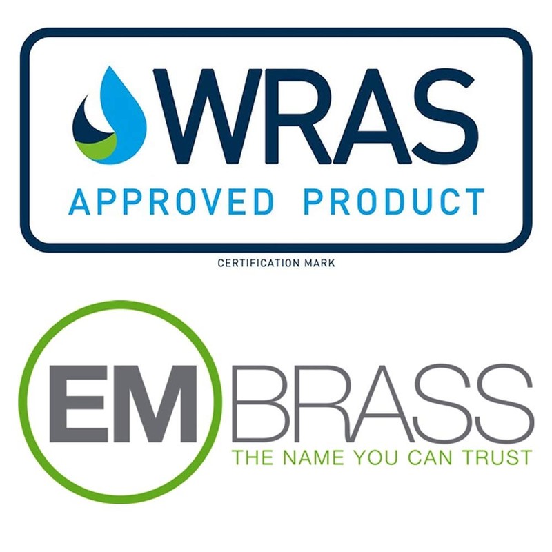 10 x 15mm Isolation Valves Chrome WRAS Approved Reeds