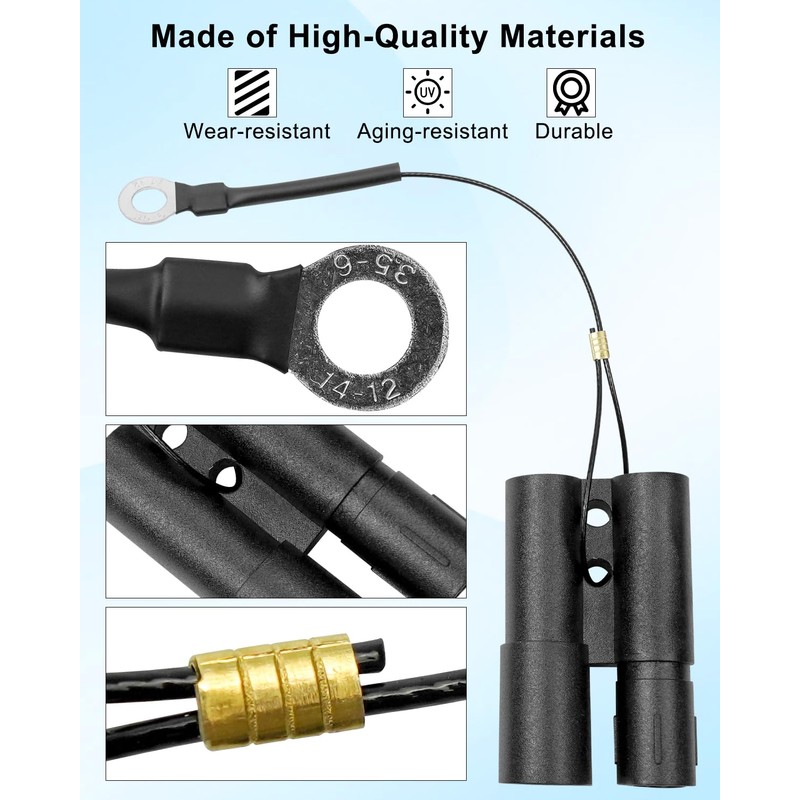 Qnbes Dust Cap Plugs Compatible with Boss Snow Plow Cables