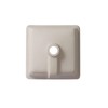 KDKSC 14 Inch Small Undermount Bathroom Sink White Ceramic Square