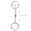 Horse Mouth Bit Apple Flavor Professional Stainless Steel Horse Snaffle