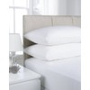 Hamilton McBride 68 Pick Polycotton White King Size Fitted Sheet