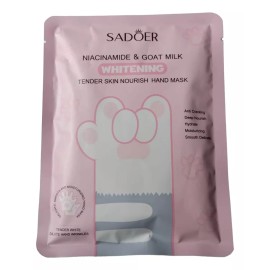 Sadoer 10 Mascarillas Manos Tipo Guante Hidratantes