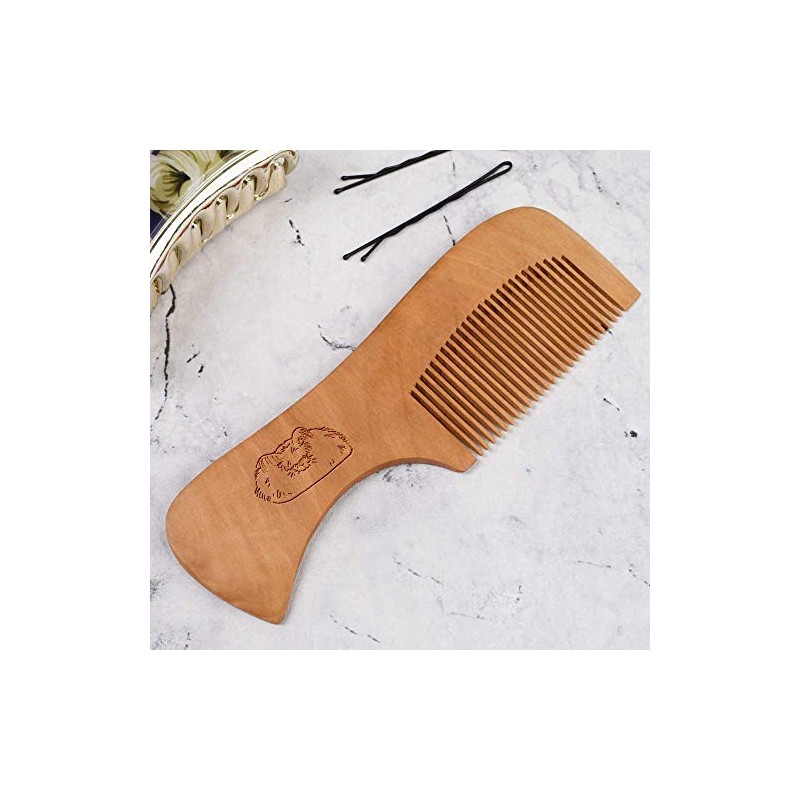 'Angora Rabbit' Wooden Comb (HA00022485)