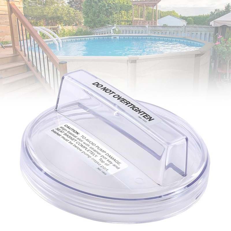 G-PLUS Clear Filter Cover/Strainer lid 1121-1429 (Fits 3 different pumps)