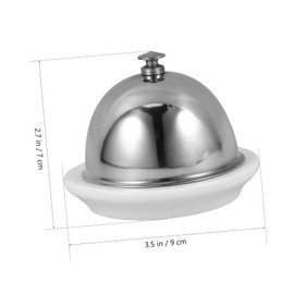 Mikinona Practical Butter Container Ceramic Plate for Beef Tallow for Outdoor Camping