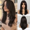 Long Wig Natural Synthetic High Temperature Fibre Hair Wig for