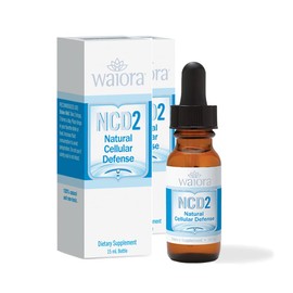 Waiora NCD2 Activated Liquid Zeolite Drops, Natural Body Cleanse and Immune System Support, Promotes pH Balance, Healthy Gut and Inflammatory Response, 100% Natural, Non-Toxic (2-Bottles / 180 serv.)
