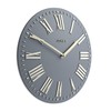 JONES CLOCKS Traditional 12" Premium Indoor Convex Wall Clock, The