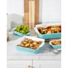 Sweejar Ceramic Bakeware Set of 4, Casserole Dishes for Oven,