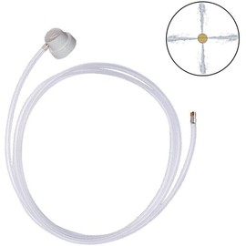 2Pcs Aerosol Nozzle w/ 19.69in. 360 Degrees Extension Hose for Male Stem Spray Cans Fluid Auto Car Nozzle Film 4.5mm Extension H3C9 Paint Tools Equipment