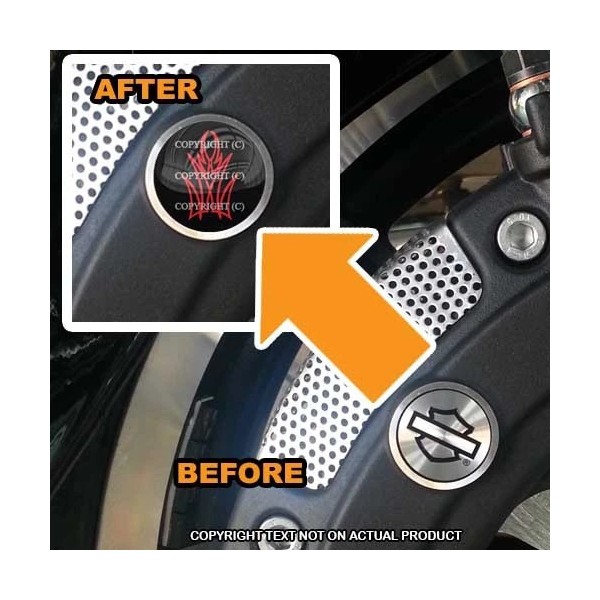 California Custom Parts Brembo Front Brake Caliper Insert Set For