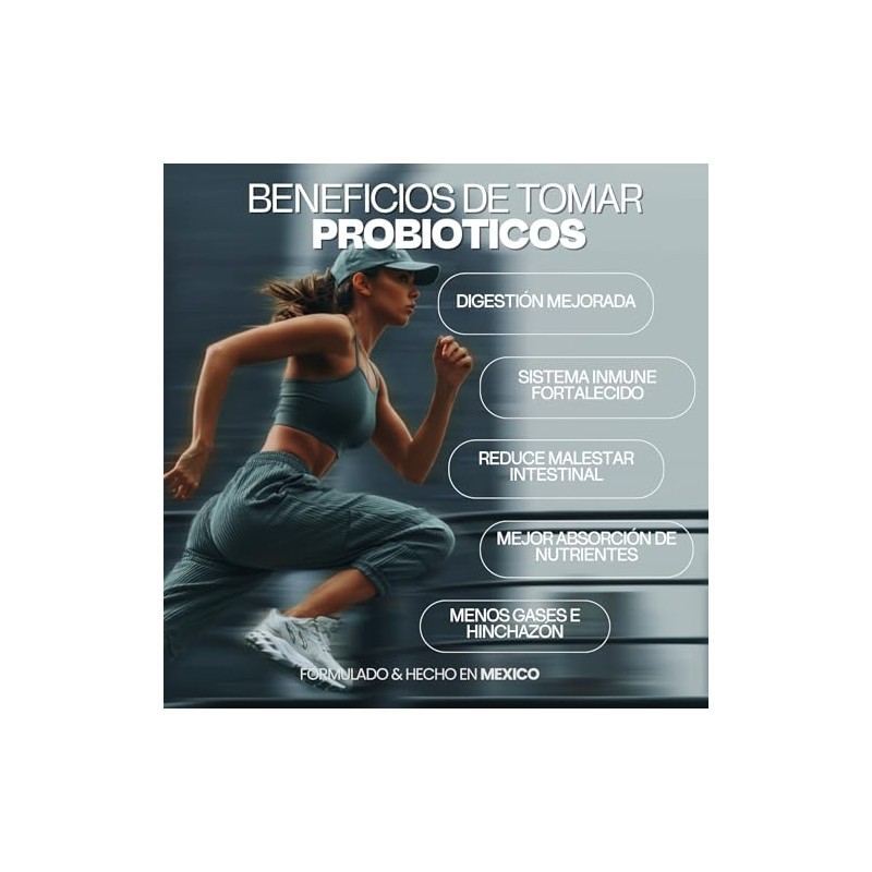 Probioticos Billones Cfu Probióticos Cepas Sistema Immune Digestivo Intestinal Porción
