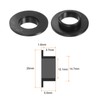 sourcing map 4pcs Flanged Sleeve Bearings 12.1mm Bore 14.7mm OD