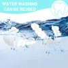 2 Pairs of Whitening Dentures, Fake Teeth, False Artificial Temporary