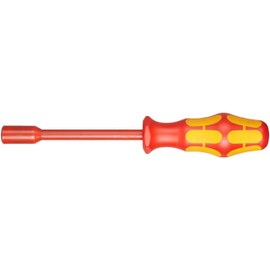 Wera Kraftform Plus 190 i VDE Insulated 10mm Professional Nutdriver, 5 Shaft Length by Wera