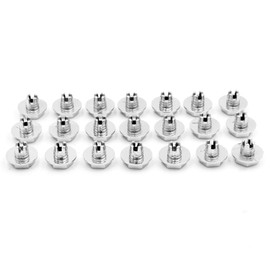 RTRHINOTUNING 100pcs 7.8mm(0.31in) Wheel Decorative Nail Universal Rim Lip Rivets Nut Replacement (50)