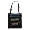 Funny Kennel Assistant Tote Bag