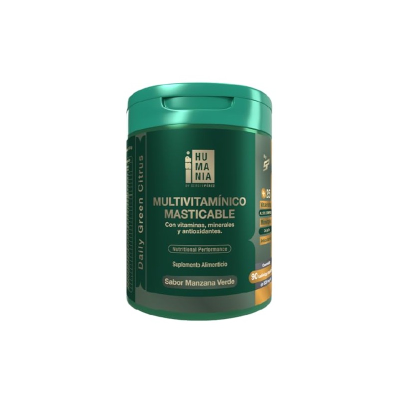 Multivitamínico Manzana Verde Tabletas
