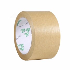 Bare & Co. - Biodegradable Brown Paper Tape - 10 Rolls (40 meters each)
