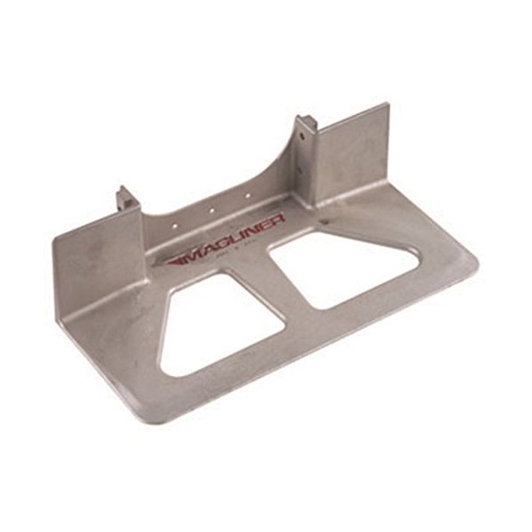 Magline 300201 Die Cast Aluminum UA Nose Plate with Recessed Heel, 18" Width x 7-1/2" Depth