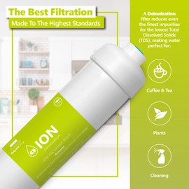 Express Water – Deionization Water Filter Replacement – DI Water Purifier – 10 inch – Under Sink and Reverse Osmosis System