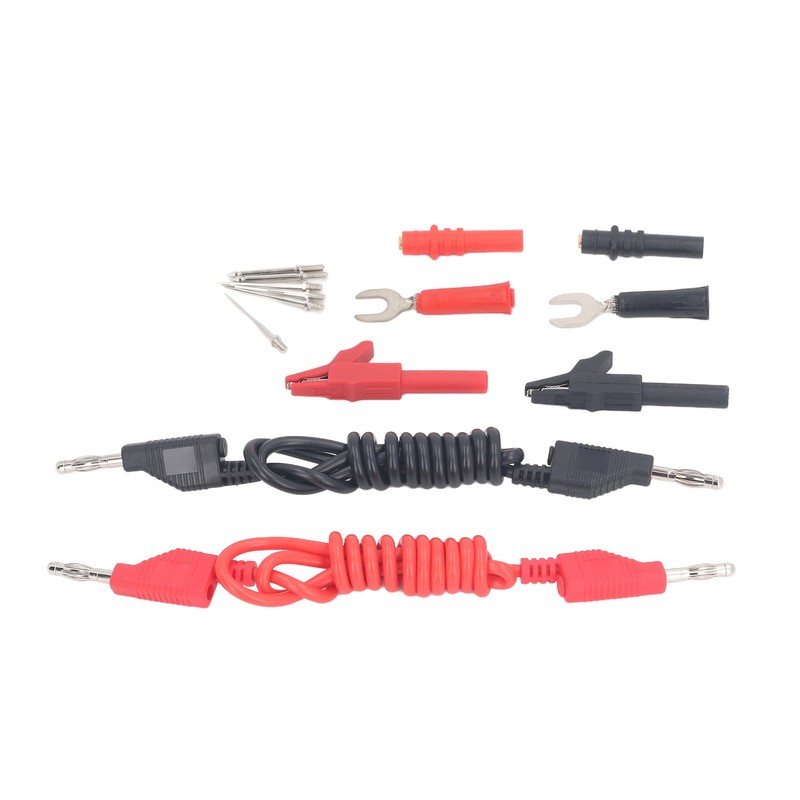 Banana Plug Silicone Test Leads Kit 2000V 20A 18AWG 4mm