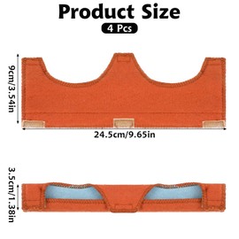 Ymapinc 4Pcs Hardhat Sweatband, Hard Hat Sweat Bands, Hard Hat Liner Replacement, Adjustable Cool Cotton Lift Hard Hat Liner for Men Welding Helmet, Hard Hat Band Accessories