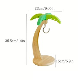 Durable Stainless Steel Hook Banana Holder Stand with Reactive Shape
