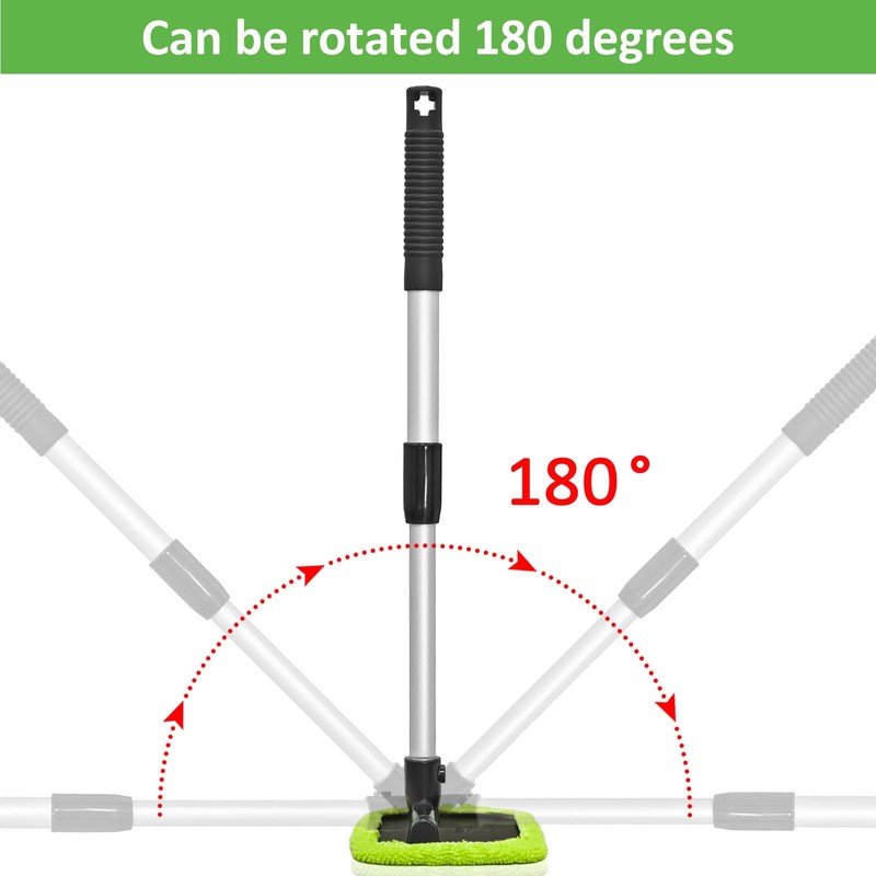 Beieverluck 15 Pieces Windshield Cleaner Tool, Inside Car Window Cleaning
