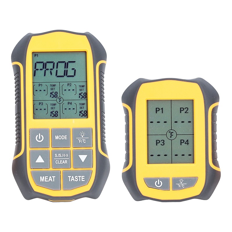 Digital Cooking BBQ Thermometer ABS Wireless Oven Food Smoker Thermometer