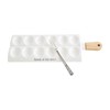 Mud Pie Egg and Oyster Serving Trays (Egg Tray)