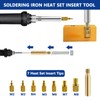 Soldering Iron Heat Set Insert Tool, 80W 110V LCD Digital