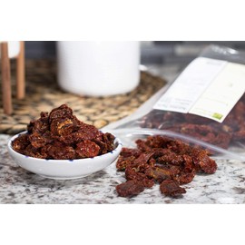 Bella Viva Orchards Organic Dried Tomatoes, Sweet no Sugar Added, 1 lb of Dried Fruit
