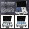Toploader Storage Box，Sports Card Storage Boxes，Aluminum alloy frame，Trading Card case