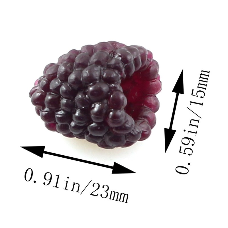 JCBIZ 20PCS Fake Raspberry Ornament Artificial Raspberry Party for Photography
