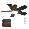 addlon Ceiling Fans with Lights, 32 inch Low Profile Ceiling