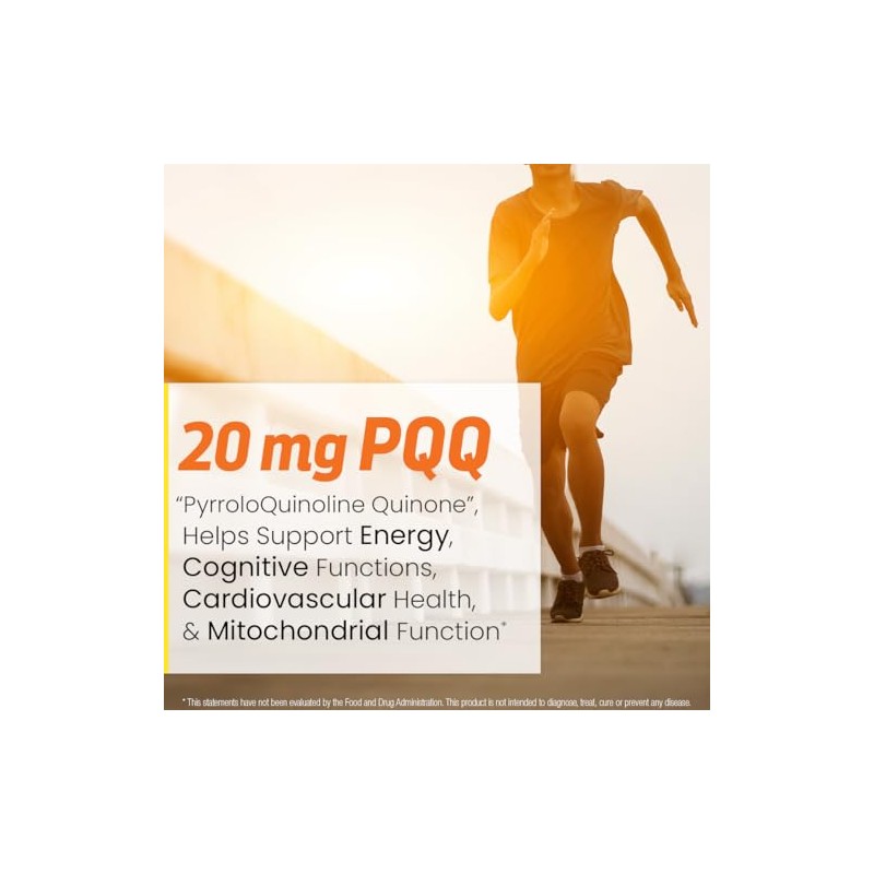 Hope Pqq Pyrroloquinoline Quinone Coq10 Ubiquinol 100 Apoya Factor Crecimiento