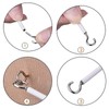 Net Curtain Wire with Hooks and Eye, 10 Meter Plastic