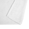 Homescapes Frottee Badvorleger Imperial 50 x 80 cm weiß, Duschvorleger