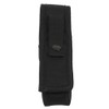 Flashlight pouch, nylon, black, for belt