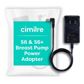 Cimilre S6 Series Power Adapter, Spare Breast Pump Adapter for S6 & S6+, One 12 Volt Power Adapter Charger