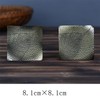 Legierung Bronze Metall Untersetzer Runde Chinesische Tee Isolierte Untersetzer Kung