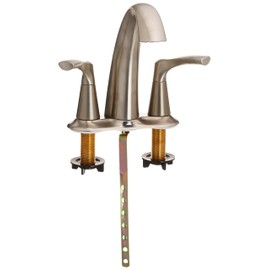 STERLING/KINKEAD R37024-4D-BN Mistos Brushed Nickel 2 Handle 4" Centerset Lavatory Faucet