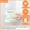 Easylife Instant Fix Double Layer Plastic Soap Dish (H19 x