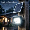Engrepo Solar Flood Light 3000LM, 10000mAh Large Capacity, 15H Long-Lasting,