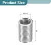 sourcing map 30Pcs Helical Threaded Inserts, M5-0.8x3D 304 Stainless Steel