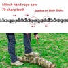 GSSHBR 55 Inch High Reach Hand Rope Saw for Tree