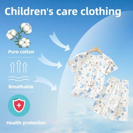 YAVINCOL Patient Nursing Suit For Children Disability Clothing for Home Care, White, XX-Large